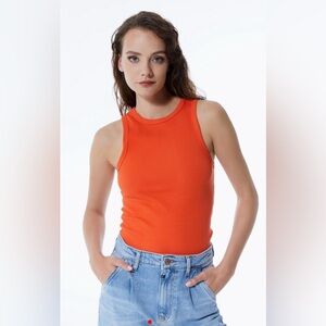 BNWT Cup of Joe Denim Women’s Liv Halter Top